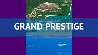 GRAND PRESTIGE 5* Турция Сиде обзор – отель ГРАНД ПРЕСТИЖ 5* Сиде видео обзор