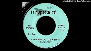 The Rambos - Mama Always Had A Song - Impact 45