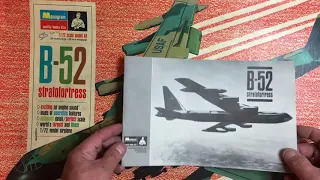 1/72 Monogram B-52 from 1968.. and some more B-52's