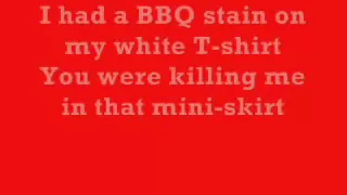 BBQ Stain- Tim Mcgraw Lyrics