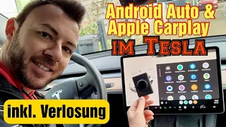 Android Auto und Apple Carplay endlich auch im Tesla! So einfach geht´s!