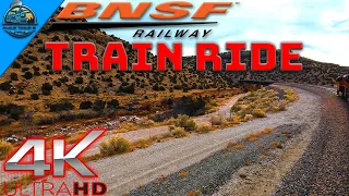 BNSF Freight Train Cab Ride - Belen, NM to Amarillo, Tx (Deadhead)