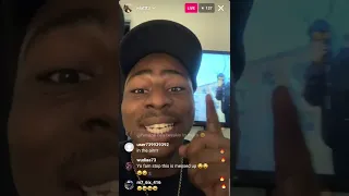 WlattKeyzie goes live disses dopeboydq🕊 and Sk🕊/disses haji basto for catching the beats in jail