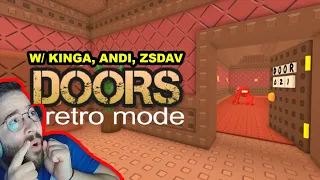 ÚJ DOORS mód, EZ A LEGNEHEZEBB?! | Doors Retro