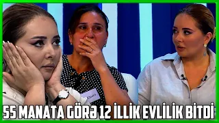 Elnarə 55 manata görə 12 illik evlilik bitdi