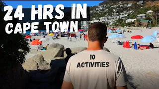 CAPE TOWN IN 24 HRS l 10 activities l Cape Town l Western Cape l Our Sa Vlog Ep7 l South African YT