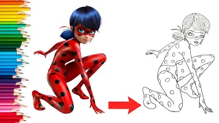 How to draw Miraculous - Drawing and coloring miraculous Lovely