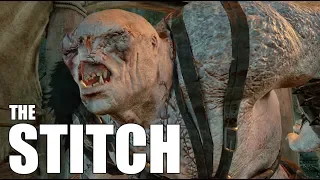 Middle Earth Shadow of War : Cool Orc Encounters & Quotes #55 THE STITCH Legendary Scar Olog