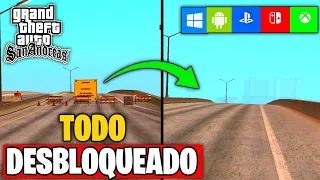 🔥Como DESBLOQUEAR todo en GTA San Andreas en PLAYSTATON, XBOX, PC, ANDROID, SWICHT, BUG UNIVERSAL