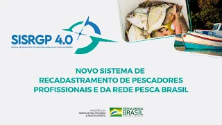 Novo Sistema de Recadastramento de Pescadores Profissionais e da Rede Pesca Brasil