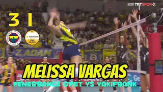 Melissa Vargas | fenerbahce opet vs. Vakifbank | Turkish volleyball League 2024
