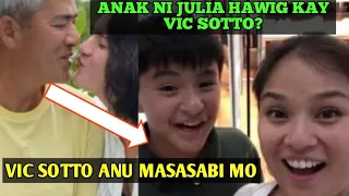 Vic Sotto Nag ka Anak Kay Julia Clarete?Julia Clarete Binatilyo na Ang Anak, kahawig raw ni Bossing?