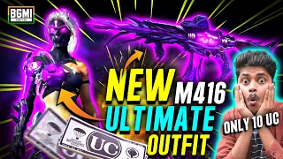 LUCKIEST 10 UC SHADOW KAMI M416 CRATE OPENING😍| BGMI new 3.0 update | Faroff