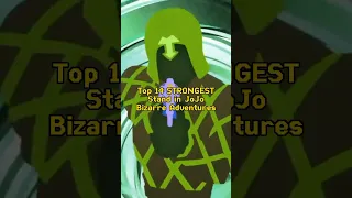 Top 14 STRONGEST STAND in JoJo Bizarre Adventure's#anime#jojo#edit #tiktok#viral#animeedit#youtube