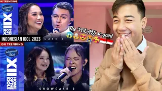 4 Nada Dasar & 5 Standing Ovation Untuk Novia!!! | Mata Paul Buat | INDONESIAN IDOL 2023 | REACTION