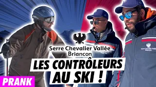 LES PIRES FAUX CONTROLEURS... AU SKI ! A Serre Chevalier