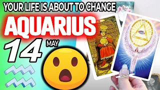 Aquarius ♒THIS IS HUGE❗️🆗YOUR LIFE IS ABOUT TO CHANGE💚😮 horoscope for today MAY  14 2024 ♒ #aquarius