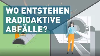 Atommüll in der Schweiz - Wo entsteht radioaktiver Abfall? | Nagra