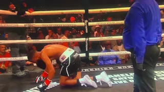 GARY ANTUANNE RUSSELL MAKES EASY WORK OF KENT CRUZ WITH 1ST RD KO