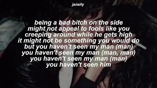 but you haven't seen my man // lana del rey - sad girl [speed up] lyrics