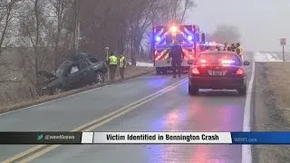 Victim Identified in Bennington Crash