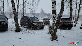 Pajero 4 vs Prado 150 vs Lc80 по горкам в Володарском карьере покатушки бездорожье проходимость