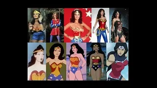 Wonder Woman - Evolution in TV and Movies (1967-2020)