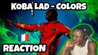 AMERICAN REACTS TO FRENCH DRILL RAP! Koba LaD - Guedro | A COLORS SHOW REACTION