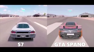 Forza Horizon 3 Saleen vs Spania GTA (FACTORY WAR)