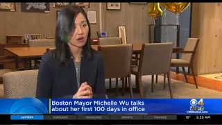 Boston Mayor Michelle Wu Marks 100 Days In Office