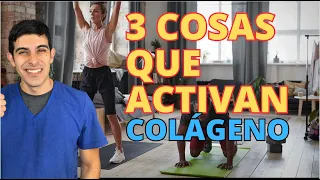 3 cosas QUE ACTIVAN EL COLÁGENO de tus rodillas