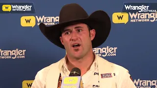 Bareback Kaycee Feild Wrangler NFR Round One Win