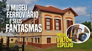 CASARÃO ANTIGO JÁ FOI MORADIA DE ENGENHEIROS DA ESTAÇÃO, HOJE ABRIGA MUSEU FERROVIÁRIO ASSOMBRADO