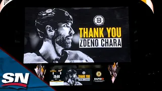 Bruins Honour Longtime Defenceman Zdeno Chara With A Video Ahead Of The Ceremonial Faceoff