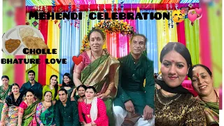 Mehendi m machaya dhamal 🤩 || 25th anniversary celebration ❤ #anniversary #vlog #uttarakhand