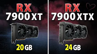 AMD RX 7900 XT vs RX 7900 XTX // Test in 9 Games | Rasterization, 4K