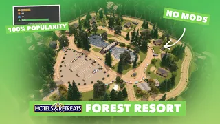 Start your Hotel Empire with these 100% Popularity Rental Cabins in the Woods | Cities: Skylines