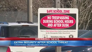 B.M. Williams Primary in Chesapeake dismisses early as police investigate threat