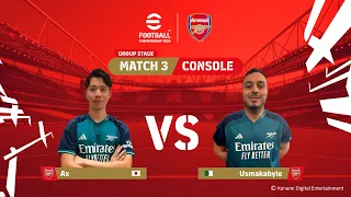 Console GS: Ax - Usmakabyle | eFootball™ Championship 2024 Arsenal FC Finals