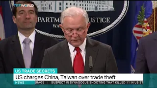 US charges China, Taiwan over theft of trade secrets