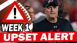 Upset Alert Week 1 - College Football 2023