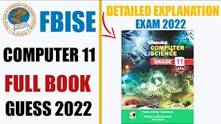 Computer 11 Full Book Guess  |Federal Board