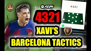 Xavi’s 4321 Barcelona tactics are Insanely Meta in EA FC24