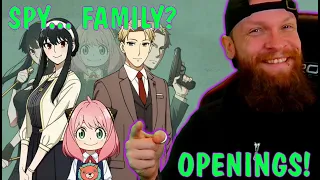 First Time Reaction SPY x FAMILY Openings