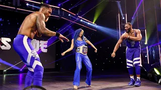 Sasha Banks (Funny) Entrance With The Street Profits - Smackdown: February 12, 2021