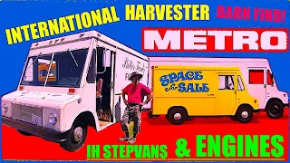 IH Metro "UnBoxing" - Barn Stored Unrestored B4 & After!   1971 MA1200 Step Van Ready 2 Reassemble!