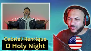 FIRST TIME REACTING TO | O Holy Night - Gabriel Henrique ( Cover Mariah Carey)