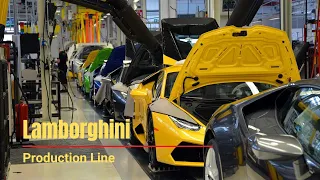 Lamborghini Production Process - Car Factory in Italy