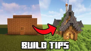 8 Simple Build Tips to Improve your Builds! | Minecraft Tutorial