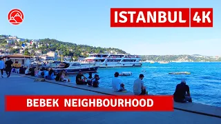 Bebek Most Luxurious Neighbourhood In Istanbul 2023 Walking Tour|4k 60fps